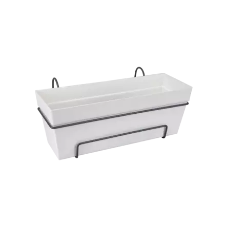 Elho Loft Urban Trough All-in 1 valkoinen, 50 cm - Ulkoruukut - 8711904189310 - 1