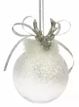 Joulupallo Poronpää kirkas Weiste - Joulutuotteet - 6412740054870 - 1