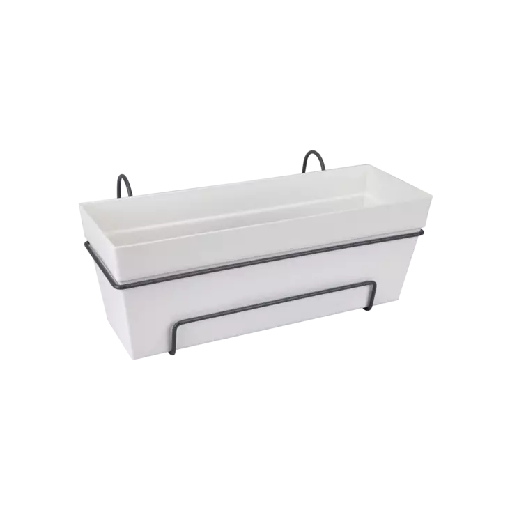 Elho Loft Urban Trough All-in 1 valkoinen, 50 cm - Ulkoruukut - 8711904189310 - 1