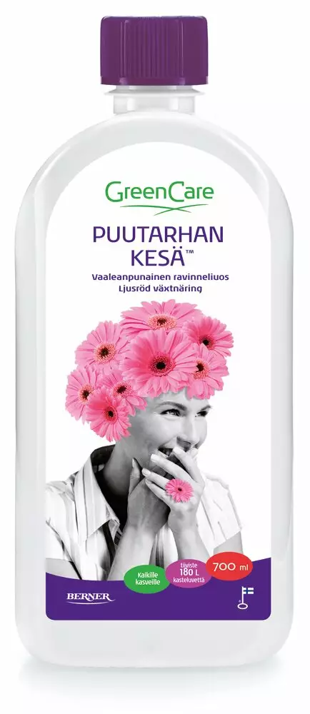 GreenCare Puutarhan Kesä -ravinneliuos 700 ml - Sisäkasvilannoitteet - 6414505176780 - 1