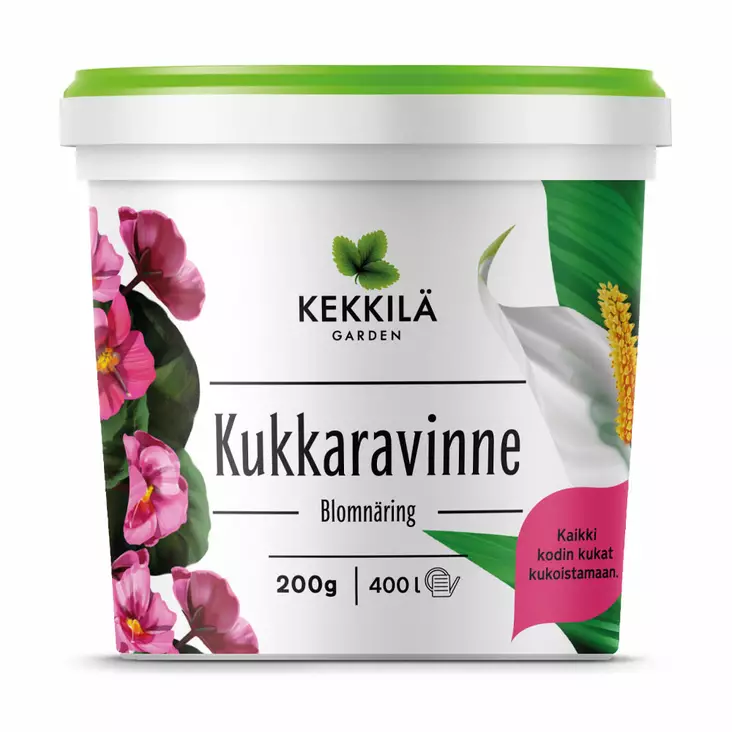 Kekkilä Kukkaravinne jauhe 200 g - Lannoitteet - 6433000610070 - 1