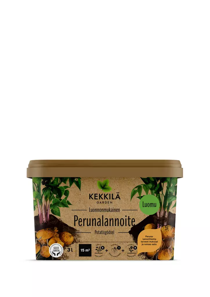 Kekkilä Luomu Perunalannoite 3 L - Lannoitteet - 6433000623100 - 1