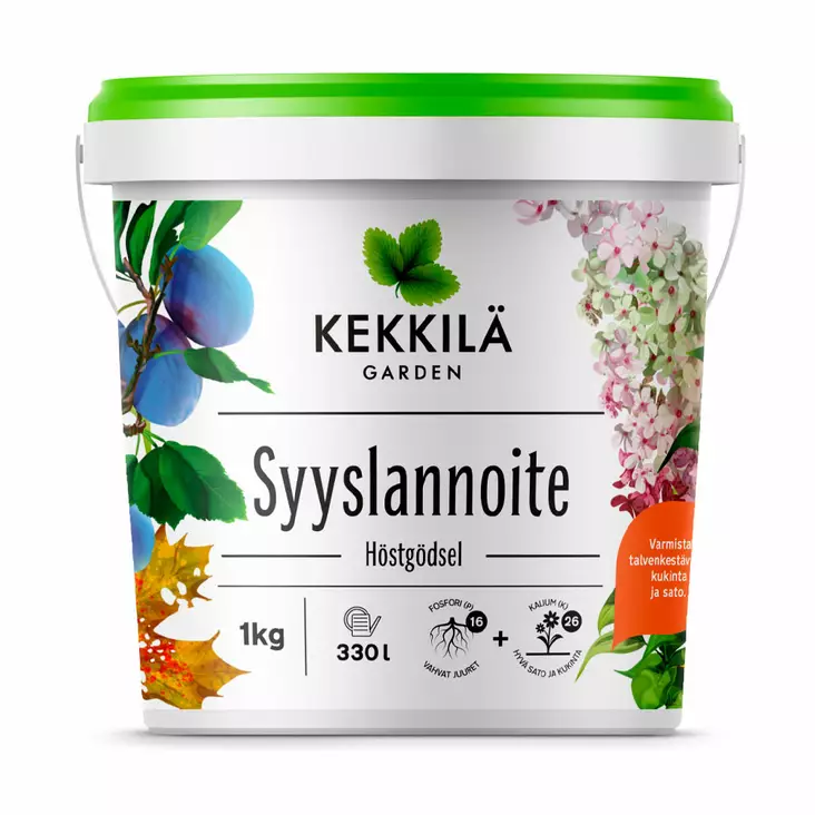 Kekkilä Syyslannoite 1 kg - Lannoitteet - 6433000600910 - 1
