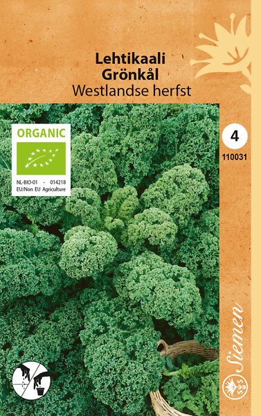 Lehtikaali 'Westlandse Herfst', luomu, siemen, Schetelig - Annossiemenet - 6415151100310 - 1