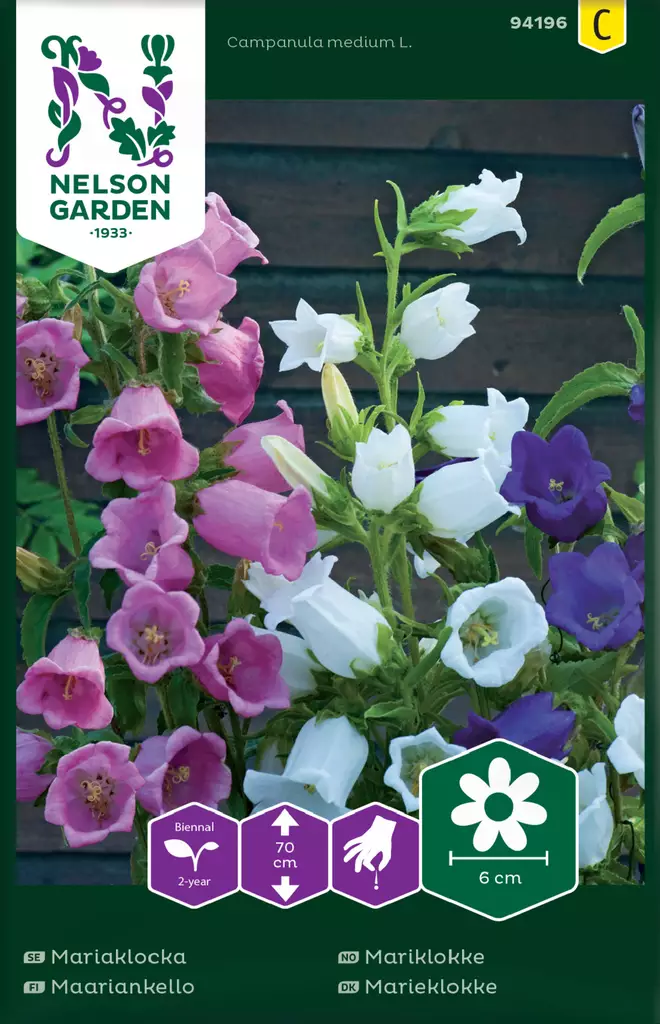 Maariankello, siemenseos, Nelson Garden - Kukkien siemenet - 7312600941960 - 1