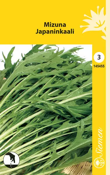 Mizuna eli japaninkaali, siemen, Schetelig - Annossiemenet - 6415151454550 - 1