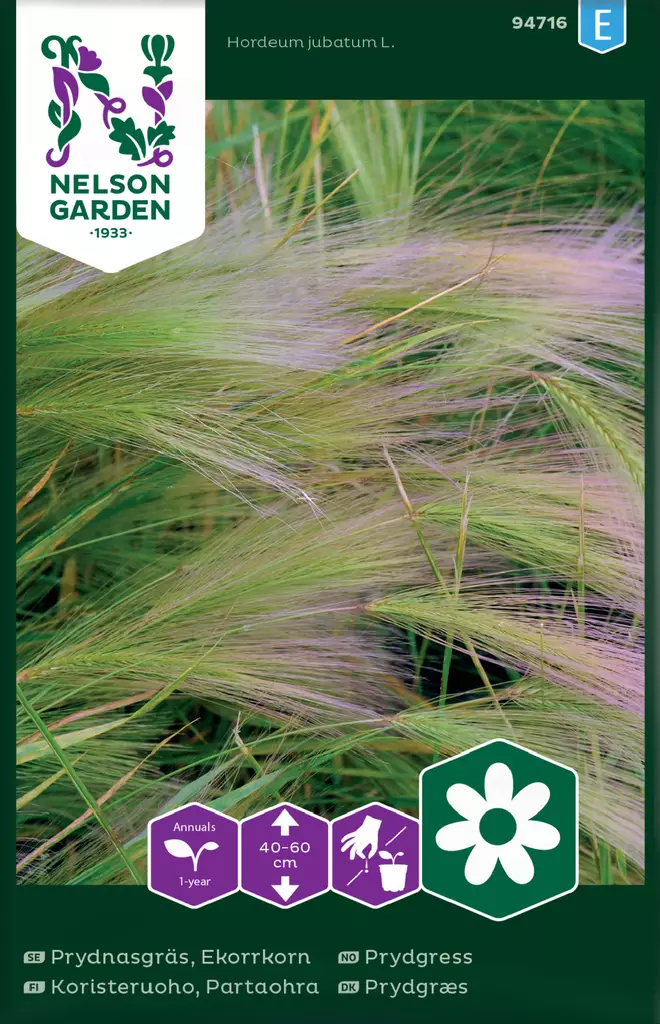 Partaohra (koristeruoho) siemen, Nelson Garden - Kukkien siemenet - 7312600947160 - 1