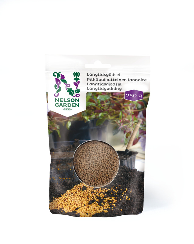 Pitkävaikutteinen lannoiterae 250 g Nelson Garden - Lannoitteet - 7312600067820 - 1
