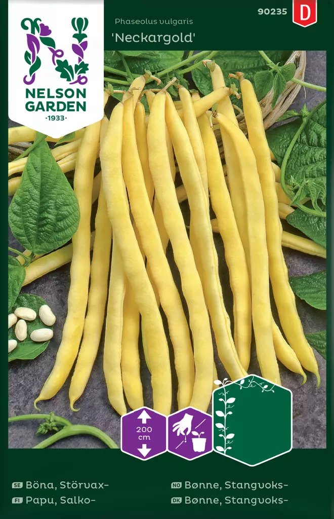 Salkopapu 'Neckargold' siemen, Nelson Garden - Vihannesten siemenet - 7312600902350 - 1