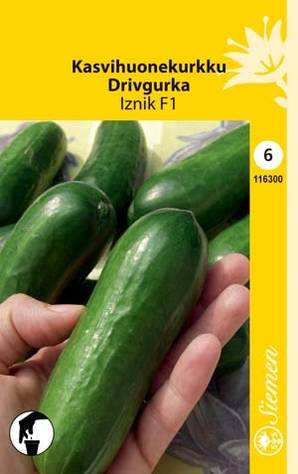 Kasvihuonekurkku 'Iznik F1', siemen, Schetelig - Annossiemenet - 6415151163001 - 1
