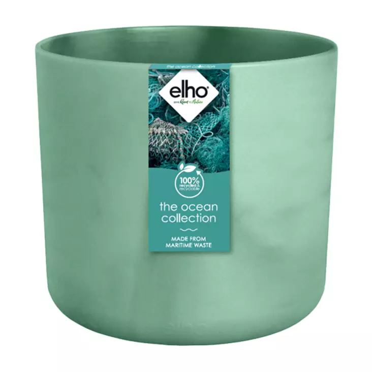 Elho Ocean Collection green, 14 cm - Suojaruukut - 8711904516291 - 1