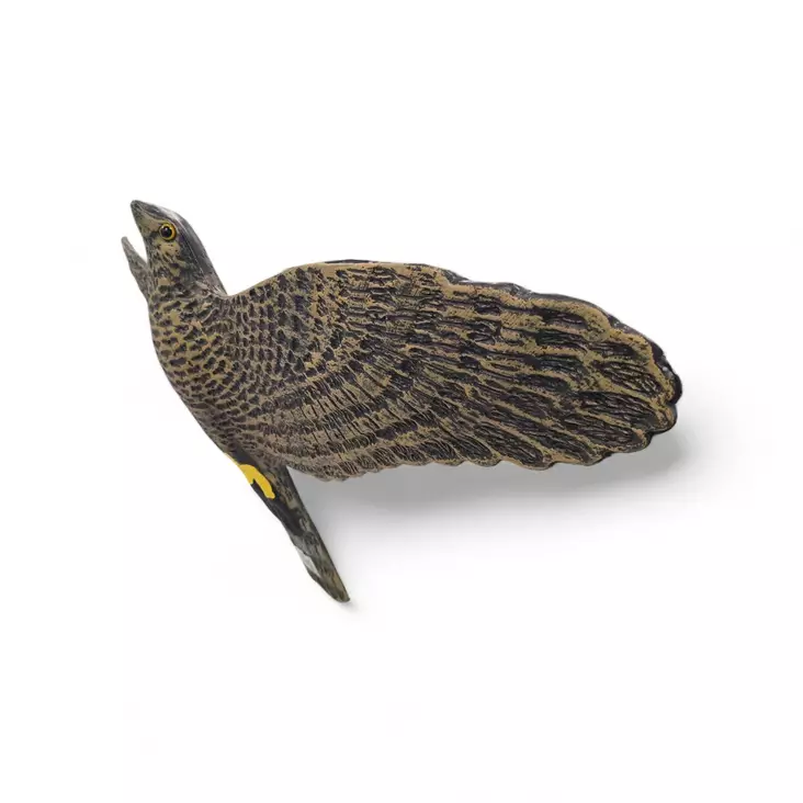 Pelotinhaukka muovia, 68x45 cm - Tuhohyönteisten torjunta - 6410411933301 - 1