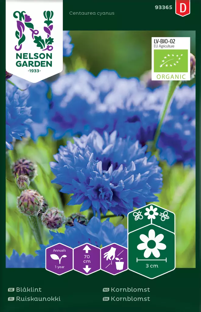 Ruiskaunokki siemen, Nelson Garden - Kukkien siemenet - 7312600933651 - 1