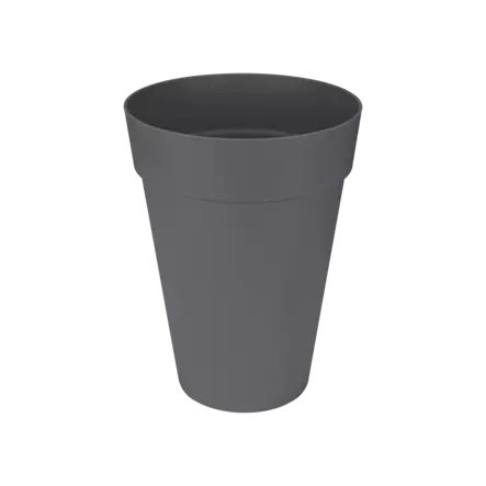 Elho Loft Urban Round High antrasiitti, 35 cm - Ulkoruukut - 8711904184292 - 1