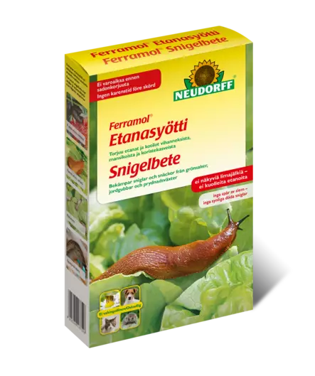 Ferramol Etanasyötti 200 g, Neudorff - Tuhohyönteisten torjunta - 4005240167502 - 1