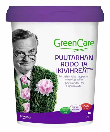 GreenCare Puutarhan Rodo- ja ikivihreät 550 g - Lannoitteet - 6414504975872 - 1