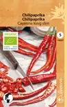 Chilipaprika 'Cayenne Long Slim', luomu, siemen, Schetelig - Annossiemenet - 6415151100372 - 1