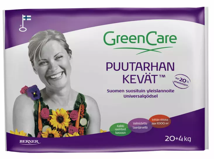 GreenCare Puutarhan Kevät 24 kg - Lannoitteet - 6414505152722 - 1