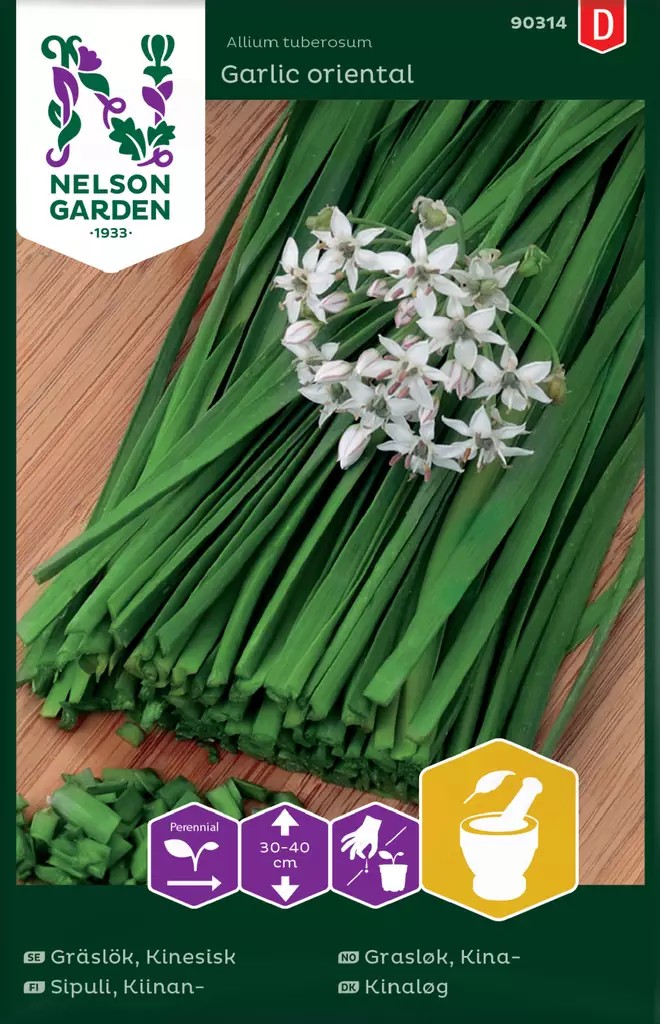 Kiinansipuli siemen, Nelson Garden - Vihannesten siemenet - 7312600903142 - 1