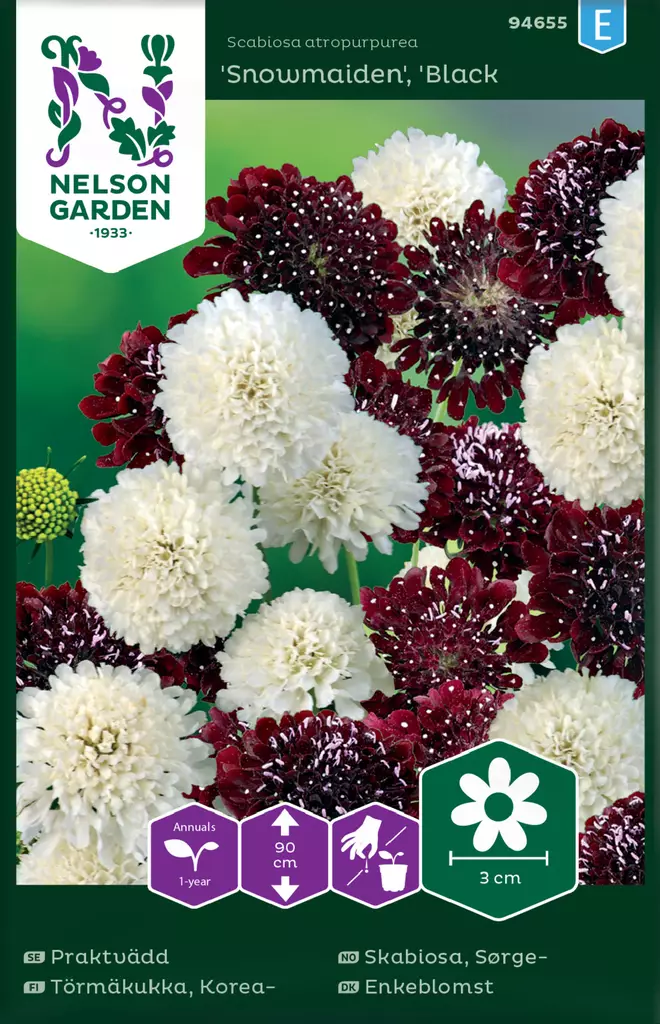 Koreatörmäkukka, siemenseos, Nelson Garden - Kukkien siemenet - 7312600946552 - 1