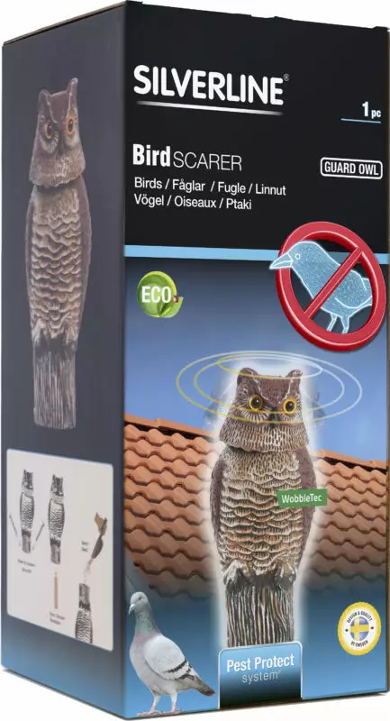 Silverline Guard Owl Pelätinpöllö - Tuhohyönteisten torjunta - 7350007336842 - 1