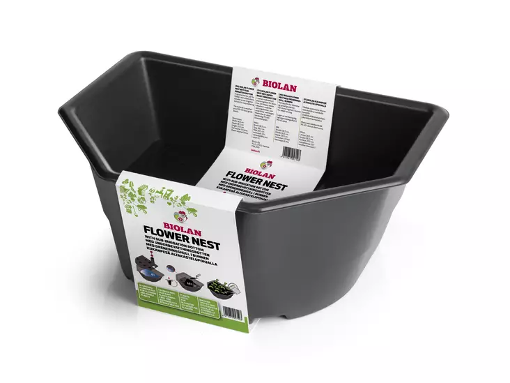 Biolan Kukanpesä + altakastelupohja 16 L - Ulkoruukut - 6411961057103 - 1