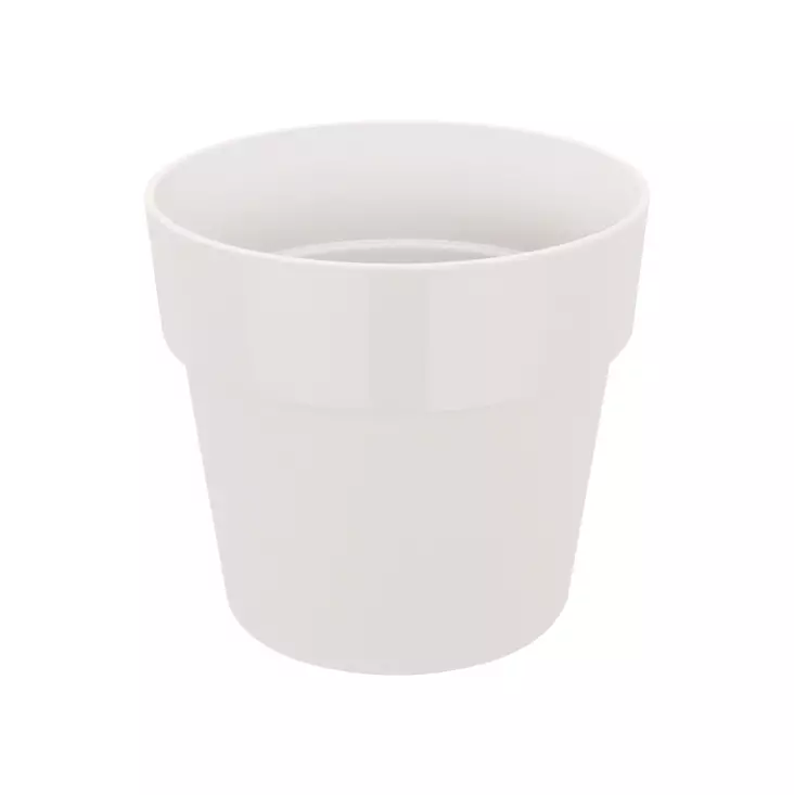 Elho B. For Original Round valkoinen suojaruukku, 25 cm - Sisäruukut - 8711904331443 - 1