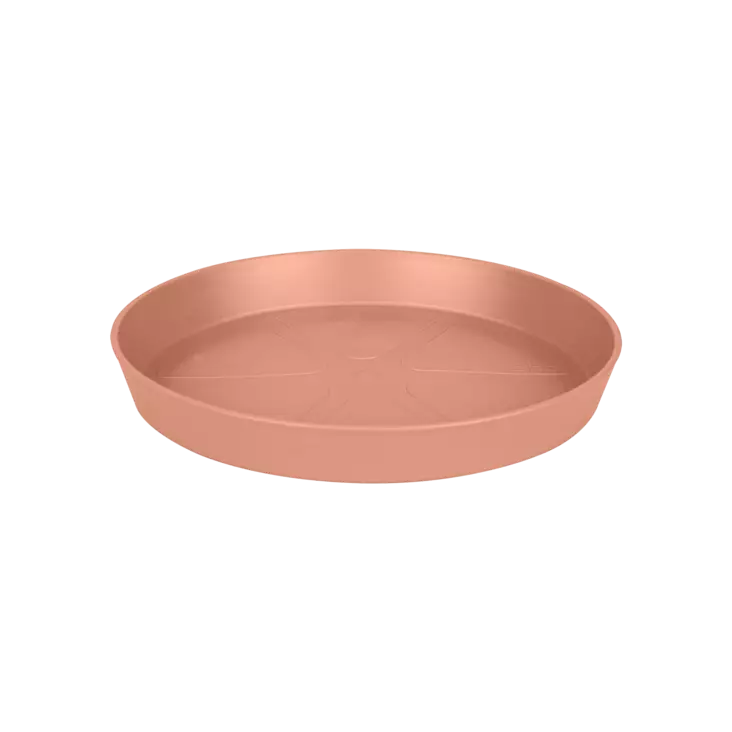 Elho Loft Round Lautanen vanha nude, 24 cm - Ulkoruukut - 8711904481933 - 1