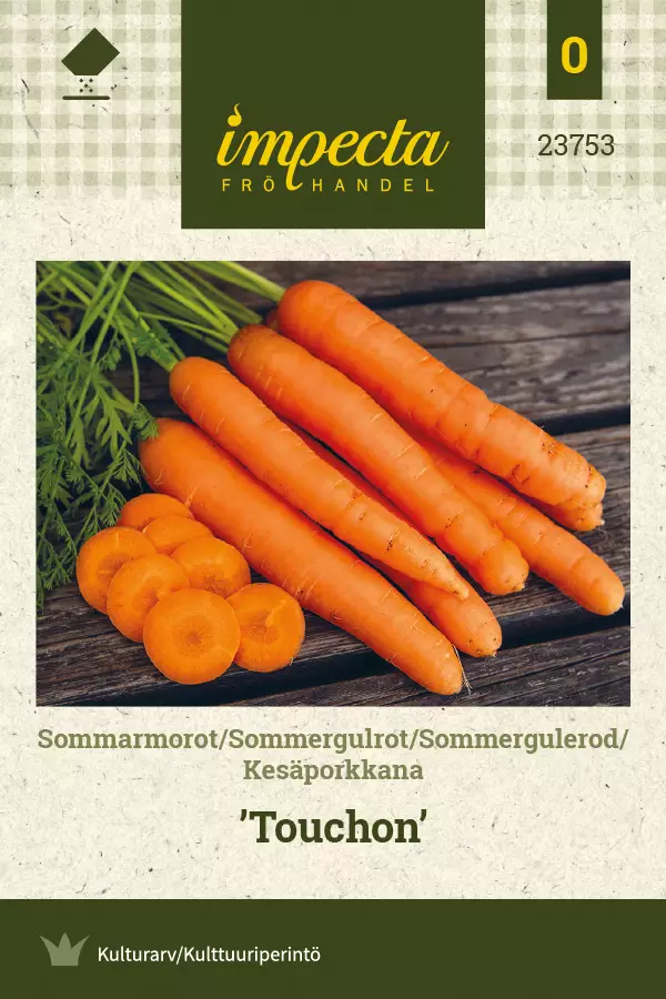 Kesäporkkana 'Touchon', siemen, Impecta - Vihannesten siemenet - 7332756237533 - 1