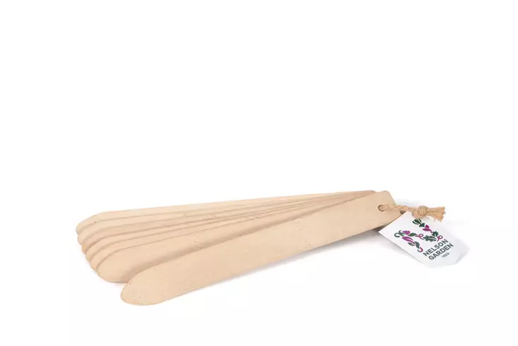 Nimisäle Bambua natural 22 cm, 8 kpl, Nelson Garden - Esikasvatustarvikkeet ja kasvivalot - 7312600059993 - 1