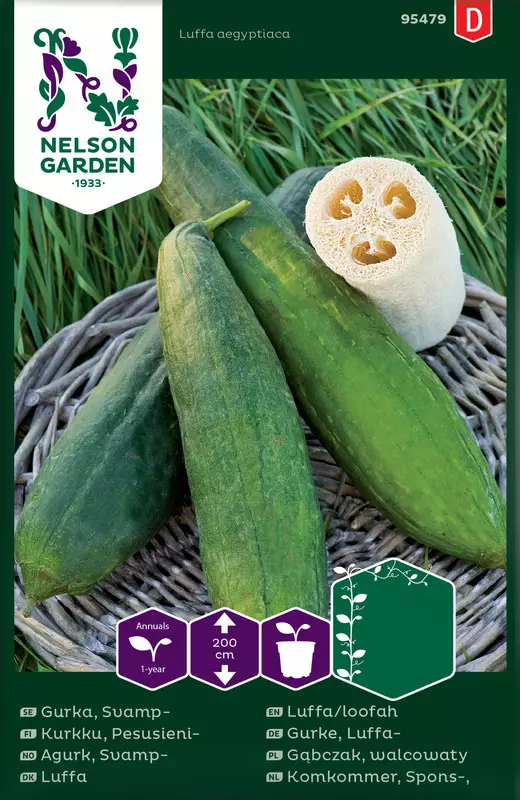 Pesusienikurkku, siemen, Nelson Garden - Vihannesten siemenet - 7312600954793 - 1