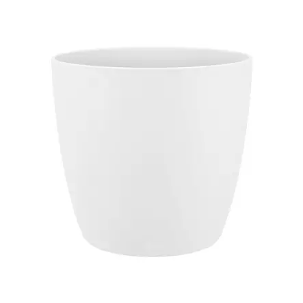 Elho Brussels Round valkoinen suojaruukku, 20 cm - Sisäruukut - 8711904071424 - 1