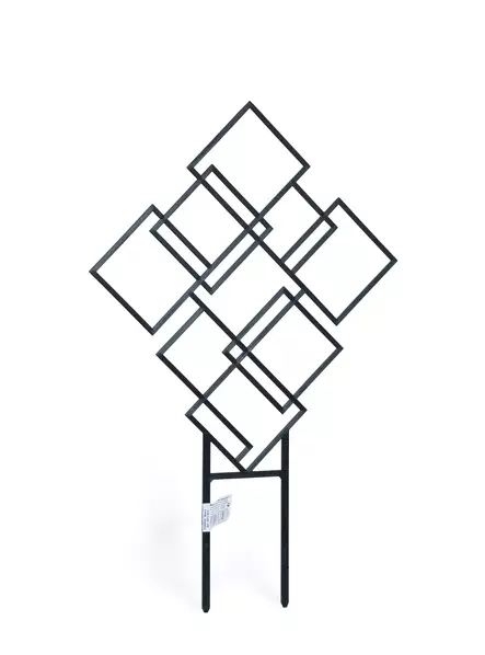 Ruukkusäleikkö Squares musta - Tuet ja säleiköt - 7312600052314 - 1