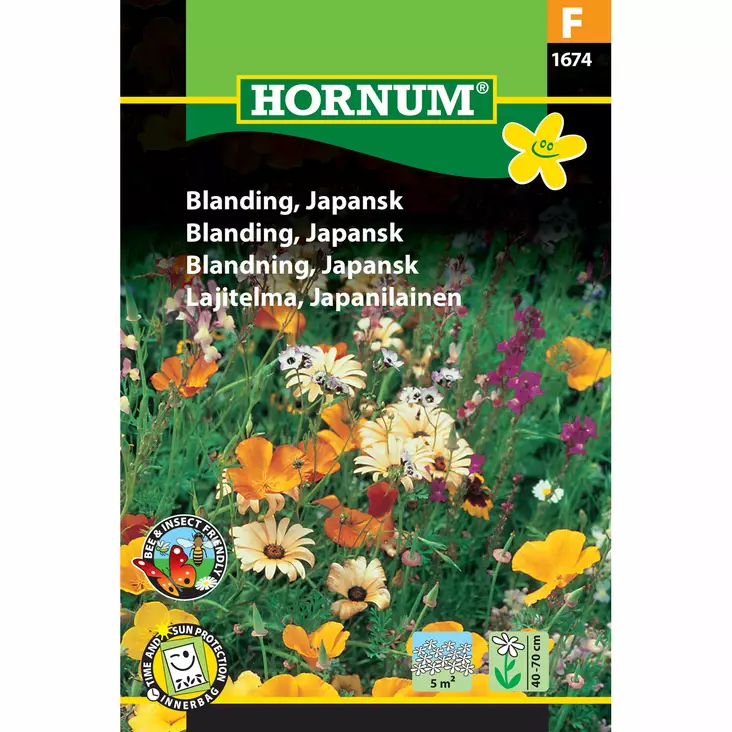 Japanilainen kukkalajitelma, siemen, Hornum - Annossiemenet - 5708787016744 - 1