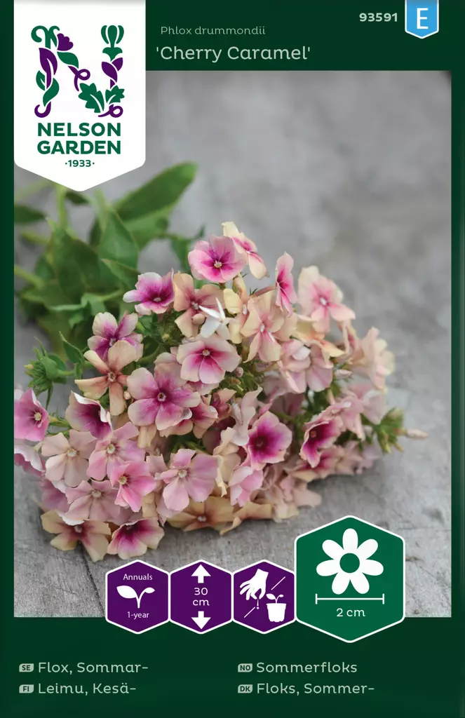 Kesäleimu 'Cherry Caramel' siemen, Nelson Garden - Kukkien siemenet - 7312600935914 - 1