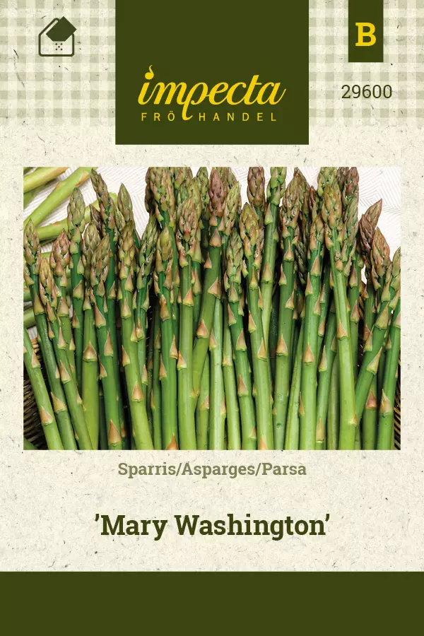 Parsa 'Mary Washington', siemen, Impecta - Vihannesten siemenet - 7332756296004 - 1