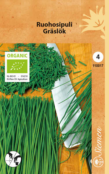 Ruohosipuli, luomu, siemen, Schetelig - Annossiemenet - 6415151100174 - 1