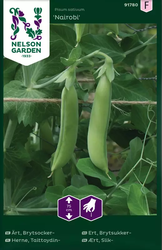 Taittoydinherne 'Nairobi' siemen, Nelson Garden - Vihannesten siemenet - 7312600917804 - 1