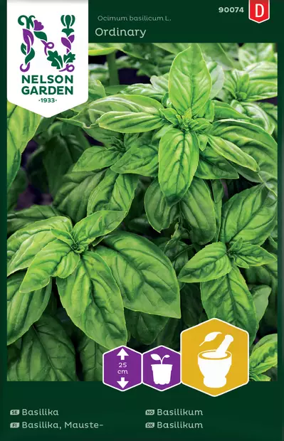 Maustebasilika siemen, Nelson Garden - Yrttien siemenet - 7312600900745 - 1