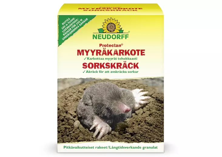 Käpälämäen Myyräkarkote 200 g, Neudorff - Tuhohyönteisten torjunta - 4005240167465 - 1