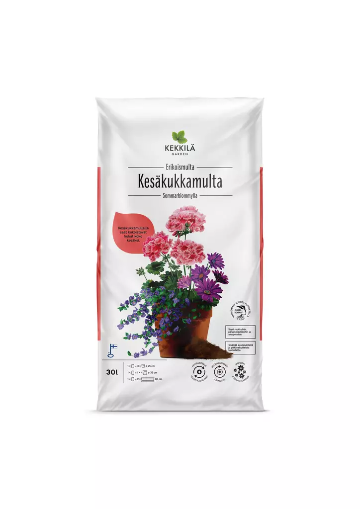 Kekkilä Kesäkukkamulta 30 L - Puutarhamullat - 6433000100625 - 1