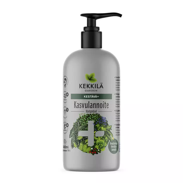 Kekkilä Kestävä+ Kasvulannoite 400 ml - Lannoitteet - 6433000350785 - 1