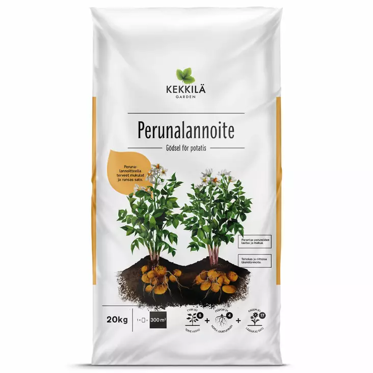Kekkilä Perunalannoite 20 kg - Lannoitteet - 6433000621205 - 1