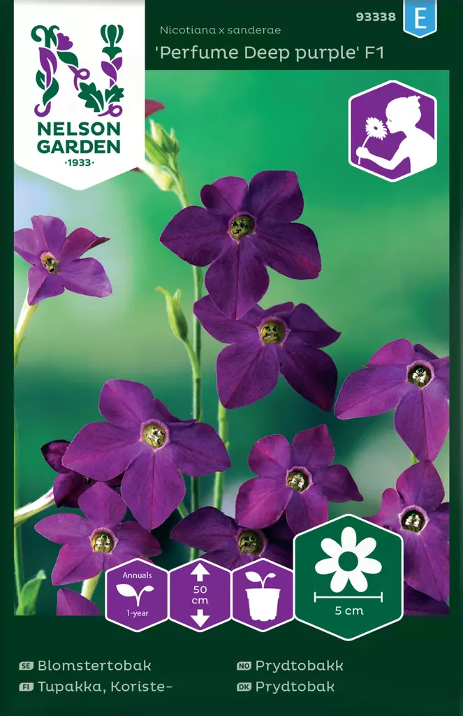 Koristetupakka 'Perfume Deep Purple' siemen, Nelson Garden - Kukkien siemenet - 7312600933385 - 1