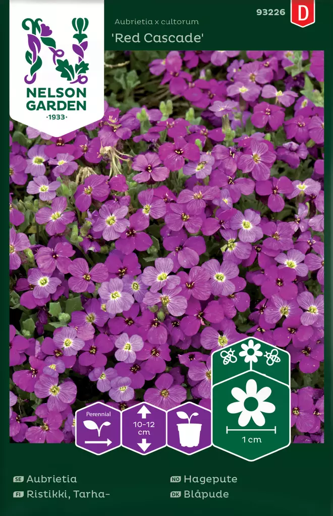 Tarharistikki 'Red Cascade' siemen, Nelson Garden - Kukkien siemenet - 7312600932265 - 1