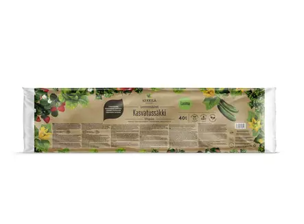 Kekkilä Kasvatussäkki luomu 40 L - Mullat ja turpeet - 6433000346146 - 1