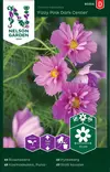 Punakosmoskukka 'Fizzy Pink Dark Center' siemen, Nelson Garden - Kukkien siemenet - 7312600950566 - 1
