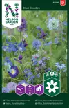 Sinisiä kesäkukkia siemenseos, Nelson Garden - Kukkien siemenet - 7312600932906 - 1