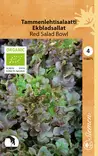 Tammenlehtisalaatti 'Red Salad Bowl' siemen, Schetelig - Annossiemenet - 6415151100716 - 1