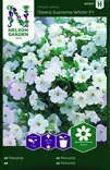 Tarhapetunia 'Opera Supreme White' F1 siemen, Nelson Garden - Kukkien siemenet - 7312609426796 - 1